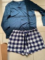 Blauwe pyjama Hema maat l, Comme neuf, Hema, Taille 42/44 (L), Enlèvement ou Envoi