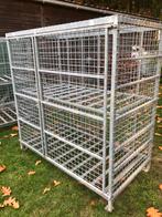 Gegalvaniseerde kooien /opslag hout enz.100 euro per stuk, Ophalen, Gebruikt, IJzer