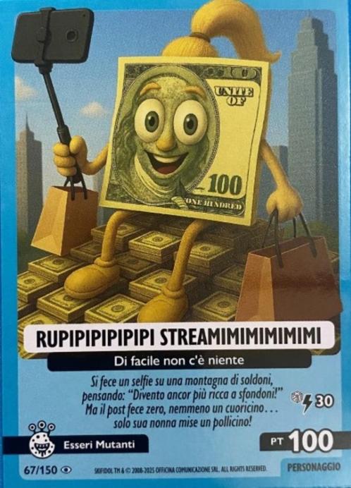 Brianrot TCG - Universo Psichedelico nr 67 - Rupipipipipipi, Hobby en Vrije tijd, Verzamelkaartspellen | Overige, Nieuw, Losse kaart