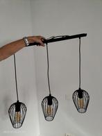 Hanglamp zwart inclusief lampen, Huis en Inrichting, Lampen | Hanglampen, Ophalen, Zo goed als nieuw