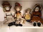 Vintage antieke poppen keramiek, Ophalen, Zo goed als nieuw