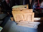 Eenpersoonsbed van grenen met boxspring, Ophalen of Verzenden, Gebruikt