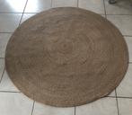 Handgeweven tapijt, Nieuw, Beige, 100 tot 150 cm, Rond
