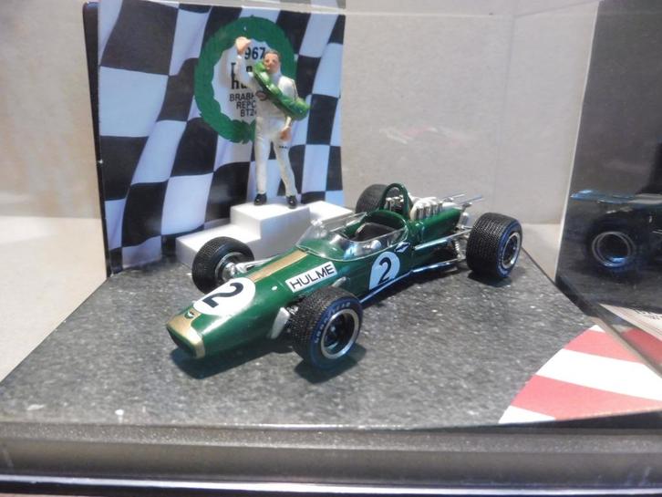 1:43 Quartzo F1 Brabham Repco BT24 #2 1967 Dennis Hulme, Hobby en Vrije tijd, Modelauto's | 1:43, Zo goed als nieuw, Auto, Ophalen of Verzenden