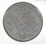 13808 * LEOPOLD I * 5 frank 1851, Postzegels en Munten, Verzenden, Zilver