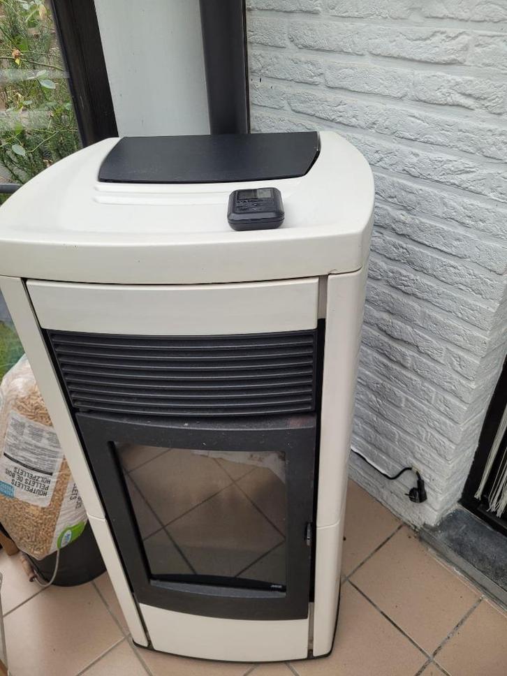 MCZ Pelletkachel, Huis en Inrichting, Kachels, Zo goed als nieuw, Vrijstaand, Pelletkachel, Overige brandstoffen, Ophalen