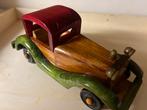 Houten modelauto, Antiek en Kunst, Ophalen of Verzenden