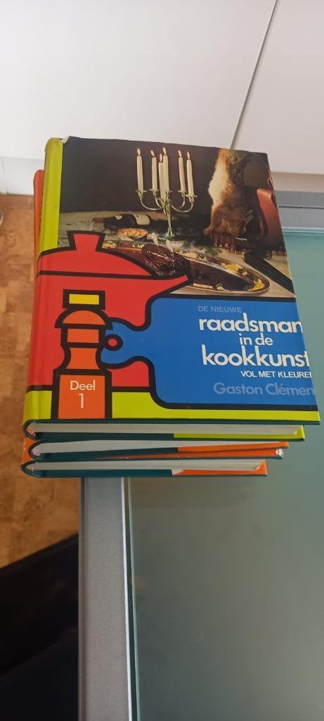 Kookboek De Nieuwe raadsman in de kookkunst - Gaston Clément, Boeken, Kookboeken, Gelezen, Ophalen of Verzenden