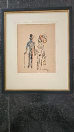 2 Werken van Kees van Dongen, Antiek en Kunst, Ophalen