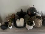 Lot decoratie, Huis en Inrichting, Woonaccessoires | Krantenbakken en Lectuurbakken, Ophalen, Zo goed als nieuw