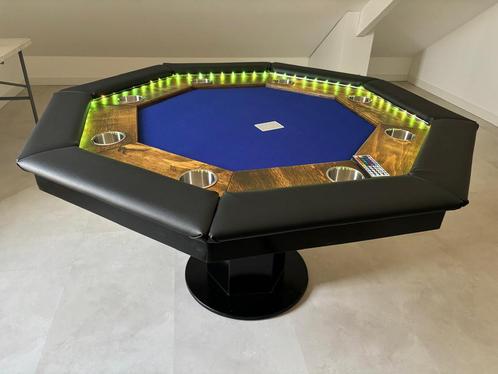 Pokertafel achthoek, Huis en Inrichting, Tafels | Statafels, Nieuw, Ophalen