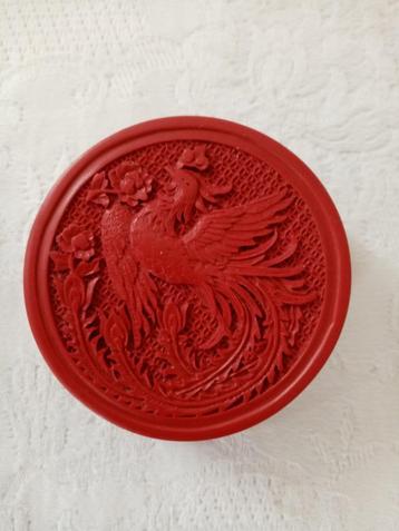 Chinese gelakte bamboedoos uit de jaren 70 beschikbaar voor biedingen