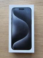 iPhone 15 Pro Max 256GB Black Titanium Neuf Facture Garantie, Noir, Enlèvement, 100 %, 256 GB