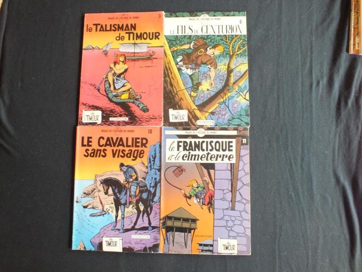 LES TIMOUR (13 ALBUMS/1 EO)                  EDITIONS DUPUIS, Livres, BD, Utilisé, Série complète ou Série, Enlèvement ou Envoi