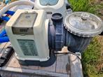 intex pomp, filter, zoutwatersysteem, Ophalen, Gebruikt, Zwembadpomp