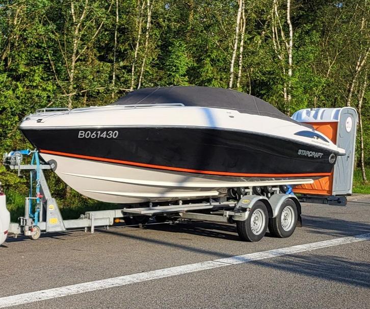 Speedboot Starcraft 2150 Cuddy Mercruiser 5.0MPI Bravo 3, Watersport en Boten, Speedboten, Zo goed als nieuw, 6 meter of meer