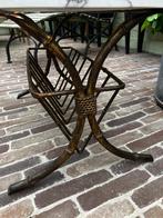 Bijzettafel guilded faux bambou bamboo table, Ophalen
