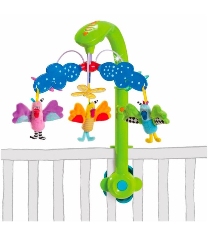 Muziek mobiel Taf Toys, Kinderen en Baby's, Speelgoed | Babyspeelgoed, Zo goed als nieuw, Mobiel, Met licht, Met geluid, Ophalen