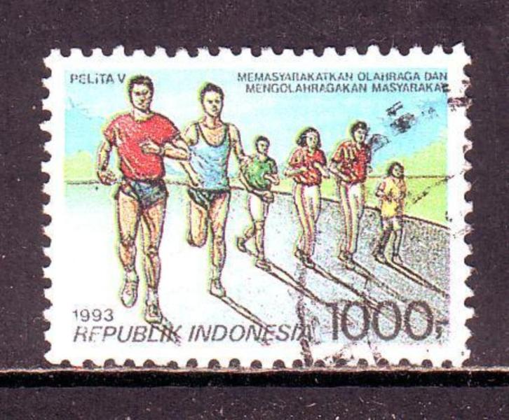 Postzegels Indonesië (2) : diverse zegels, Postzegels en Munten, Postzegels | Oceanië, Gestempeld, Ophalen of Verzenden