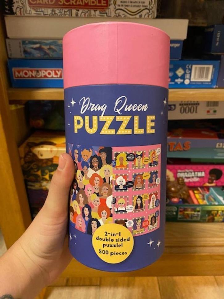 puzzel drag queen 500 stukjes, Hobby en Vrije tijd, Denksport en Puzzels, Zo goed als nieuw, Legpuzzel, 500 t/m 1500 stukjes, Ophalen of Verzenden