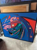 Schilderij van Roland Lavianne. 1800., Antiek en Kunst, Ophalen of Verzenden