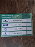 Toegangskaart - Mini-Europa, Sealife, Pairi Daiza, Historium, Tickets en Kaartjes, Recreatie | Pretparken en Attractieparken