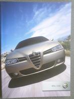 Alfa Romeo 156 Sedan Facelift 06-2003 brochure, Boeken, Auto's | Folders en Tijdschriften, Verzenden, Alfa Romeo