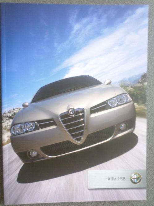 Alfa Romeo 156 Sedan Facelift 06-2003 brochure, Boeken, Auto's | Folders en Tijdschriften, Alfa Romeo, Verzenden