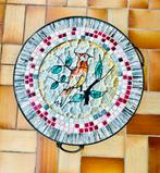 Table de bistrot en mosaïque, Enlèvement ou Envoi, Rond, Moins de 55 cm, Comme neuf