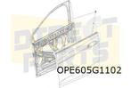 Opel Astra K (10/15-2/22) Voorportier Rechts (te spuiten) Or, Auto-onderdelen, Ophalen of Verzenden, Nieuw, Opel, Deur