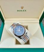 #Horloge#Rolex#Datejust#Wimbledon, Handtassen en Accessoires, Horloges | Heren, Ophalen of Verzenden, Nieuw, Goud, Rolex