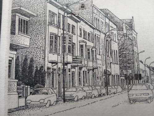Ets  Tongeren (Hub Baerten), Antiek en Kunst, Kunst | Etsen en Gravures, Ophalen