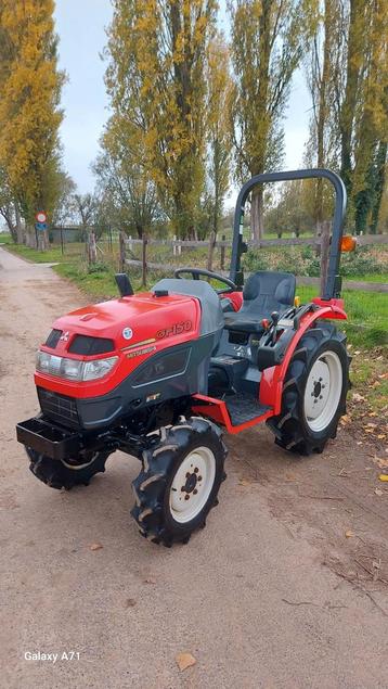 Minitractor mitsubishi 18pk 4x4 SERVO! TOPPER!! beschikbaar voor biedingen
