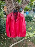 Lederen jasje in prima staat, Kleding | Dames, Grote Maten, Ophalen of Verzenden, Rood