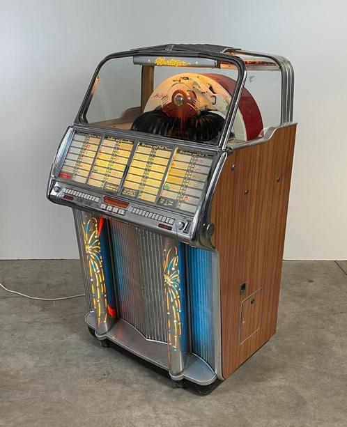 1955 Wurlitzer 1800: Veiling Jukebox Museum de Panne, Collections, Machines | Jukebox, Wurlitzer, Enlèvement