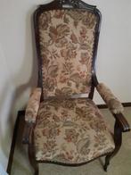 Fauteuil ancien DISPARU PAR MANQUE DE PLACE + 100 ANS, Antiquités & Art, Enlèvement