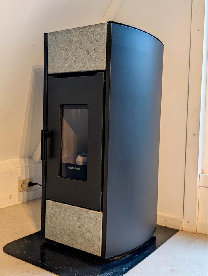 Nordica Extraflame   mirka plus petra, nieuw staat!, Huis en Inrichting, Kachels, Zo goed als nieuw, Pelletkachel, Ophalen