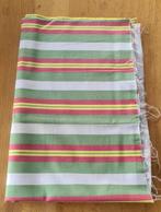 Coupon de tissu ligné - 1,50 m x 1,64 m, Neuf, Enlèvement ou Envoi, Coton, 30 à 120 cm