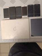 lot de smartphones,IPad, MacBook pour pièces, Télécoms, Téléphonie mobile | Apple iPhone, Enlèvement ou Envoi, Utilisé