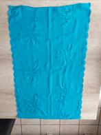 Turquoise blauwe sarong of sjaal met strass steentjes, Kleding | Dames, Badmode en Zwemkleding, Gedragen, Blauw, Ophalen of Verzenden