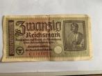 20 Reichsmark Deutsche Wehrmacht, Los biljet, Duitsland, Ophalen of Verzenden