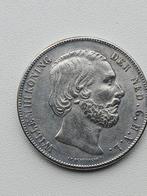 Rijksdaalder willem 3 Nederland zilver 1867, Postzegels en Munten, Zilver, Ophalen of Verzenden