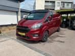 FORD TRANSIT CUSTOM * SPORT * AUT * 185PK * L2 * 26033+BTW, 4 cilinders, 1850 kg, Leder en Stof, Bedrijf
