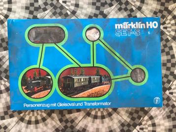 Marklin trein,  met reklamewagons van Royckosoep en BIFI