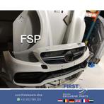C205 C63 AMG Voorkop delen plaatwerk parelmoer wit Front Mer, Gebruikt, Ophalen of Verzenden, Bumper, Mercedes-Benz