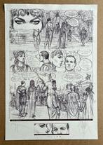 Murena - Facsimile tekenpagina- N/S - Delaby & Dufaux - 2001, Boeken, Stripverhalen, Verzenden
