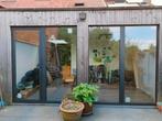 Ramen en deur met aluminium buitenschrijnwerk, Tuin en Terras, Overkappingen, Ophalen, Zo goed als nieuw