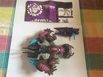 Transformers Prime Beast Hunters Sharkticon Megatron, Autres générations, Enlèvement ou Envoi, Comme neuf