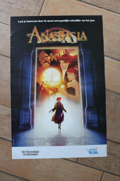 filmaffiche Anastasia 1997 filmposter, Verzamelen, Posters, Zo goed als nieuw, Film en Tv, A1 t/m A3, Rechthoekig Staand, Ophalen of Verzenden