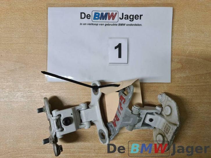 Achterklepscharnier set BMW E81 E87 X1-E84 41627067219, Auto-onderdelen, Klein materiaal, BMW, Gebruikt, Ophalen of Verzenden